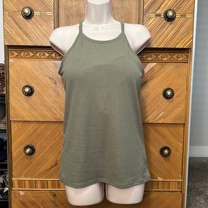 Klassy Network High Neck Ribbed Brami Tank